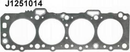 Nipparts J1251014 - Прокладка, головка циліндра autocars.com.ua