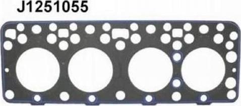 Nipparts J1251055 - Прокладка, головка циліндра autocars.com.ua