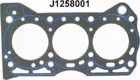 Nipparts J1258001 - Прокладка, головка циліндра autocars.com.ua