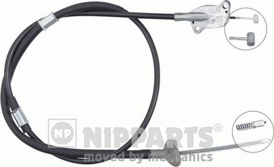 Nipparts J13538 - Трос, гальмівна система autocars.com.ua