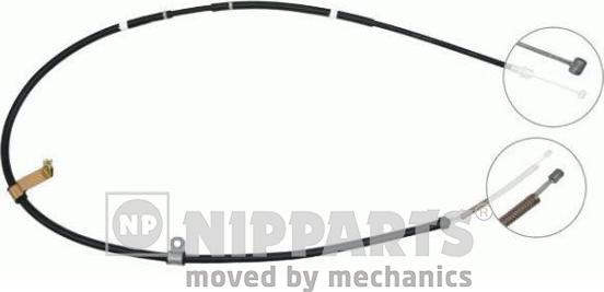 Nipparts J14817 - Трос, гальмівна система autocars.com.ua