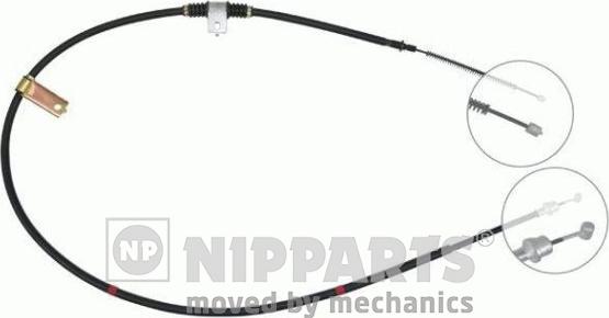 Nipparts J14888 - Трос, гальмівна система autocars.com.ua