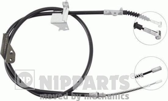 Nipparts J15238 - Трос, гальмівна система autocars.com.ua