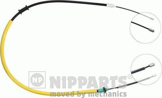 Nipparts J15627 - Тросик, cтояночный тормоз avtokuzovplus.com.ua