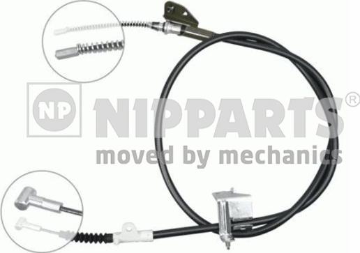 Nipparts J15838 - Трос, гальмівна система autocars.com.ua