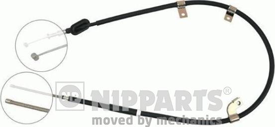 Nipparts J15868 - Трос, гальмівна система autocars.com.ua