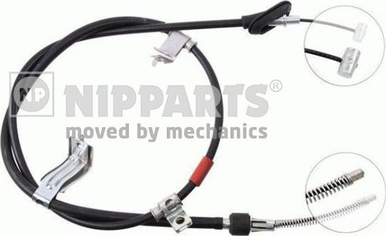 Nipparts J15897 - Трос, гальмівна система autocars.com.ua