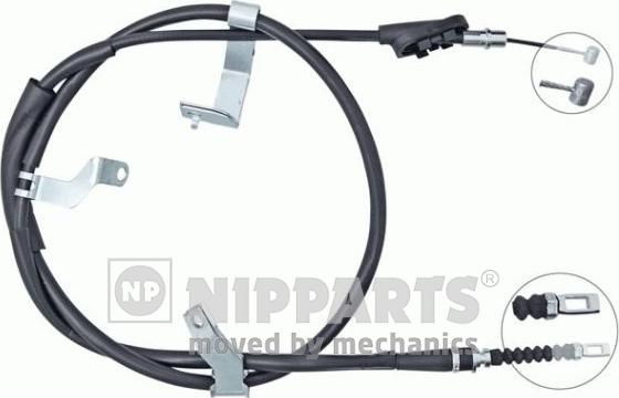 Nipparts J17338 - Трос, гальмівна система autocars.com.ua