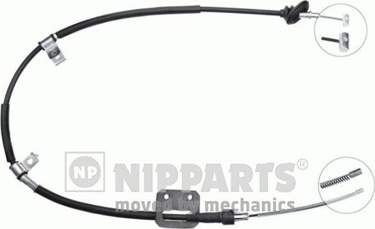 Nipparts J18777 - Трос, гальмівна система autocars.com.ua