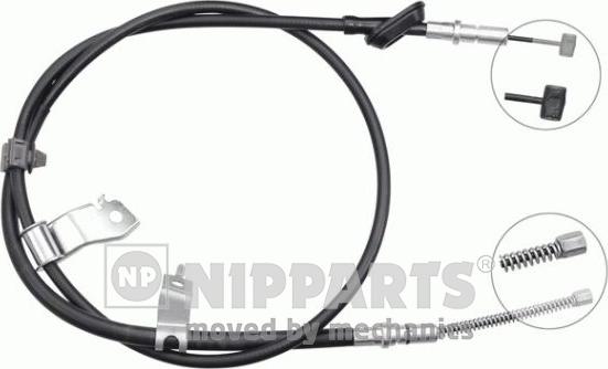 Nipparts J19148 - Трос, гальмівна система autocars.com.ua