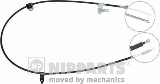 Nipparts J19328 - Трос, гальмівна система autocars.com.ua