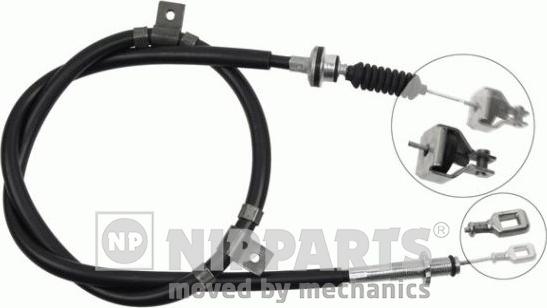 Nipparts J22590 - Трос, управління зчепленням autocars.com.ua