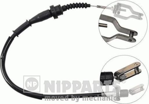 Nipparts J22740 - Трос, управління зчепленням autocars.com.ua