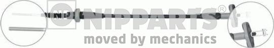 Nipparts J24350 - Трос, управління зчепленням autocars.com.ua