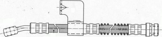 Nipparts J3700516 - Гальмівний шланг autocars.com.ua