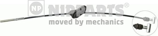Nipparts J3912038 - Трос, гальмівна система autocars.com.ua