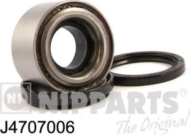 Nipparts J4707006 - Комплект підшипника маточини колеса autocars.com.ua