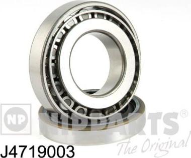 Nipparts J4719003 - Комплект підшипника маточини колеса autocars.com.ua