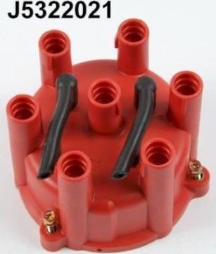 Nipparts J5322021 - Кришка розподільника запалювання autocars.com.ua