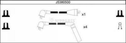 Nipparts J5380500 - Комплект проводів запалювання autocars.com.ua