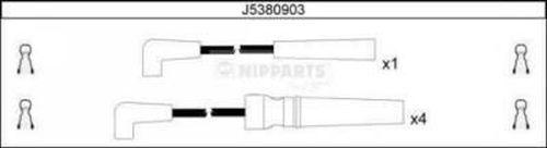 Nipparts J5380903 - Комплект проводов зажигания avtokuzovplus.com.ua