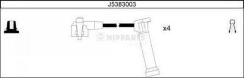 Nipparts J5383003 - Комплект проводів запалювання autocars.com.ua