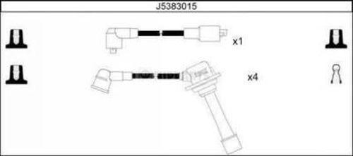 Nipparts J5383015 - Комплект проводов зажигания autodnr.net