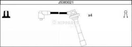 Nipparts J5383021 - Комплект проводів запалювання autocars.com.ua