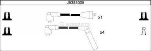 Nipparts J5385005 - Комплект проводов зажигания avtokuzovplus.com.ua