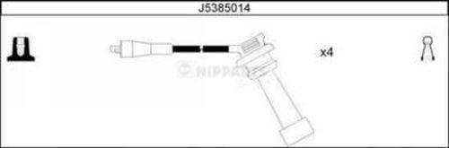 Nipparts J5385014 - Комплект проводов зажигания avtokuzovplus.com.ua