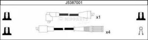 Nipparts J5387001 - Комплект проводов зажигания avtokuzovplus.com.ua