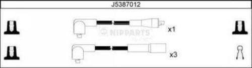 Nipparts J5387012 - Комплект проводов зажигания avtokuzovplus.com.ua