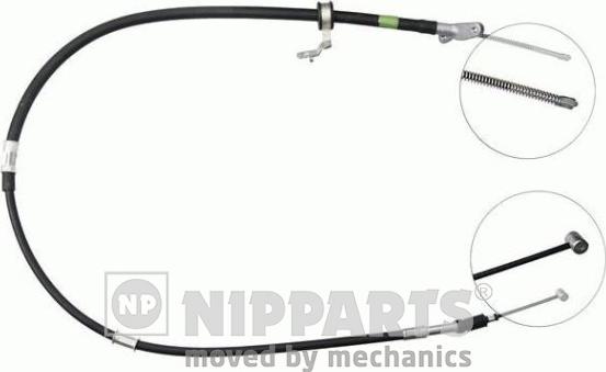 Nipparts N3922061 - Тросик, cтояночный тормоз avtokuzovplus.com.ua