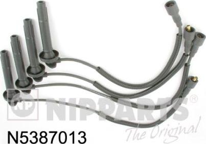 Nipparts N5387013 - Комплект проводів запалювання autocars.com.ua