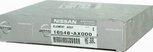 NISSAN 16546-AX000 - Воздушный фильтр autodnr.net