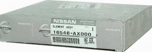 NISSAN 16546-AX000 - Повітряний фільтр autocars.com.ua