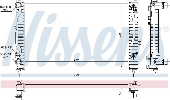 Nissens 60229 - 0 autocars.com.ua