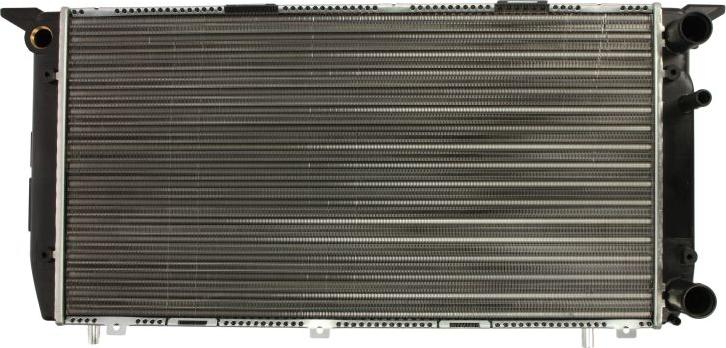 NISSENS 604361 - Радіатор, охолодження двигуна autocars.com.ua