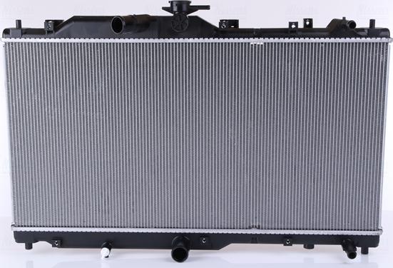 NISSENS 606109 - Радіатор, охолодження двигуна autocars.com.ua