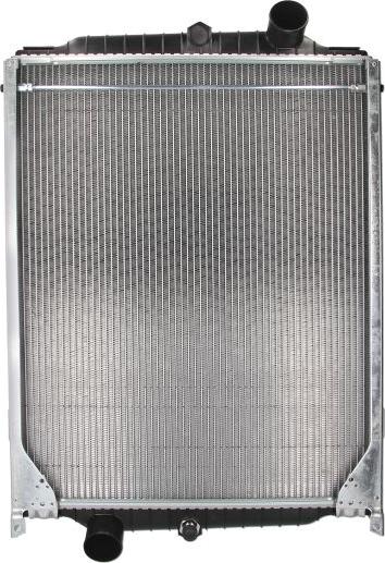 NISSENS 606366 - Радіатор, охолодження двигуна autocars.com.ua