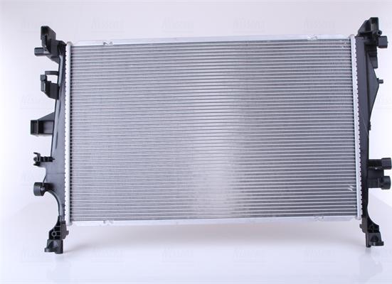 Nissens 606447 - Радіатор, охолодження двигуна autocars.com.ua