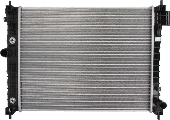 NISSENS 606660 - Радіатор, охолодження двигуна autocars.com.ua