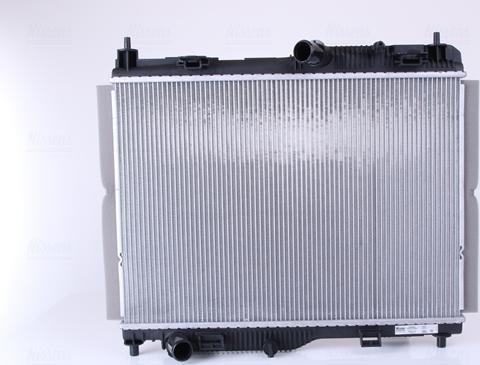 Nissens 606662 - Радиатор, охлаждение двигателя avtokuzovplus.com.ua