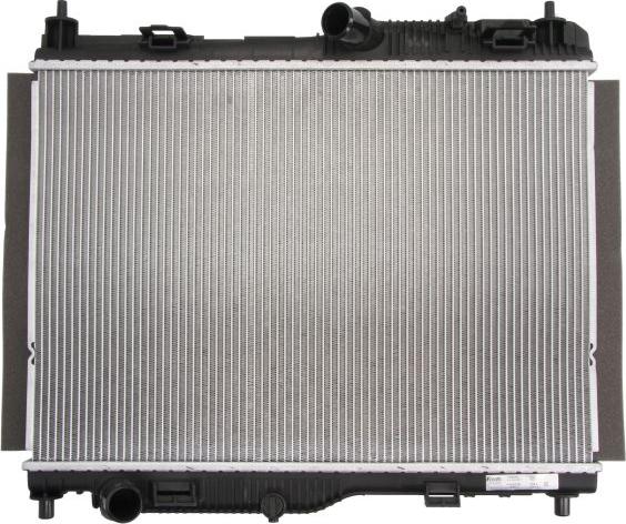 NISSENS 606662 - Радіатор, охолодження двигуна autocars.com.ua