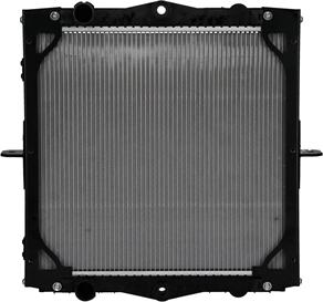 NISSENS 606770 - Радіатор, охолодження двигуна autocars.com.ua