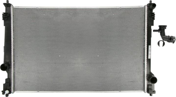 NISSENS 606786 - Радіатор, охолодження двигуна autocars.com.ua