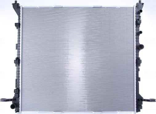 NISSENS 606981 - Радіатор, охолодження двигуна autocars.com.ua