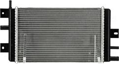 NISSENS 607222 - Радіатор, охолодження двигуна autocars.com.ua