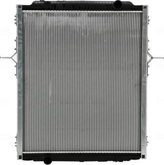 NISSENS 607342 - Радіатор, охолодження двигуна autocars.com.ua