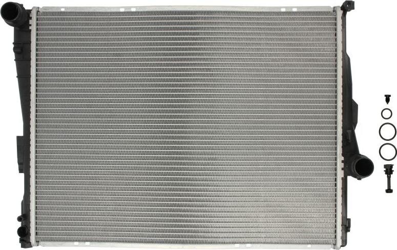 NISSENS 60782A - Радіатор, охолодження двигуна autocars.com.ua